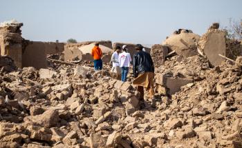 Earthquake, Sanjaib Village, Injil District, Herat Province, Afghanistan