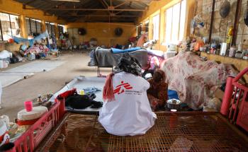 MSF in Fadasi Camp, Wad Madani - Al Jazirah state, Sudan. 