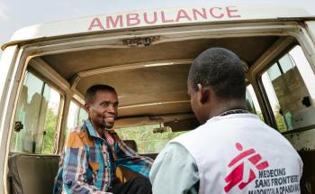 MSF fieldworker at Nsanje, Malawi
