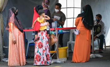 Women from the Rohingya community in Malasysia