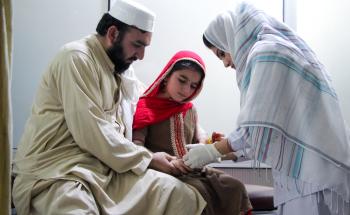 MSF’s treatment centre in Naseerullah Khan Babar Memorial hospital, Peshawar. Pakistan, June 2019