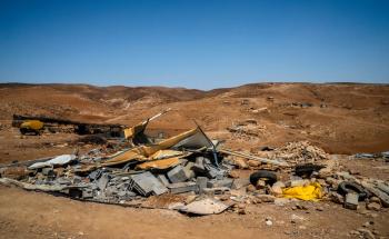 Masafer Yatta is a desert region of the southern West Bank