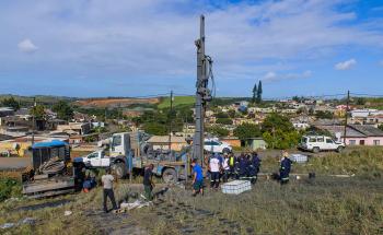 MSF, Doctors Without borders, Managing boreholes in KZN after flash floods 