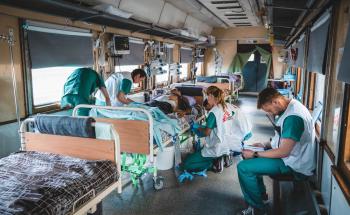 MSF, Doctors Without Borders, War in Ukraine, Medical Trains 