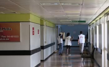 MSF has redesigned the respiratory clinic at Parirenyatwa Hospital in ZImbabwe for better screening, triage, and testing