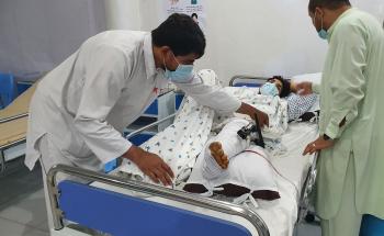 Emergency room of the MSF Kunduz Emergency Trauma Unit