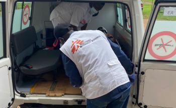 MSF teams respond to school shooting in Kumba, Cameroon