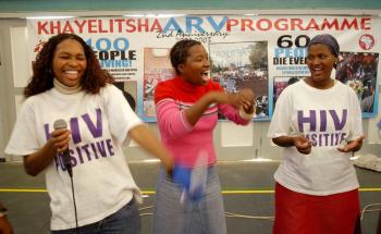 Second anniversary of the ARV programme in Khayelitsha Second anniversary of the ARV programme in Khayelitsha