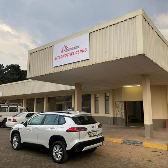 MSF, Doctors Without Borders, Eswatini, new comprehensive sexual health clinic