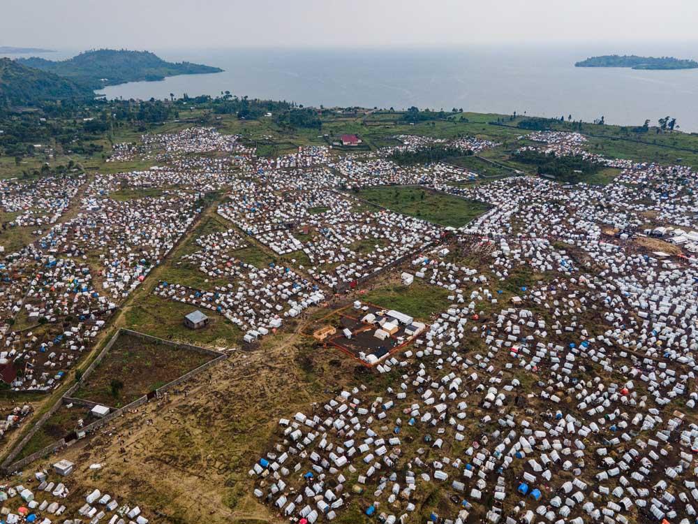 MSF, Doctors Without Borders, Democratic Republic of Congo, Belengo IDP Site 