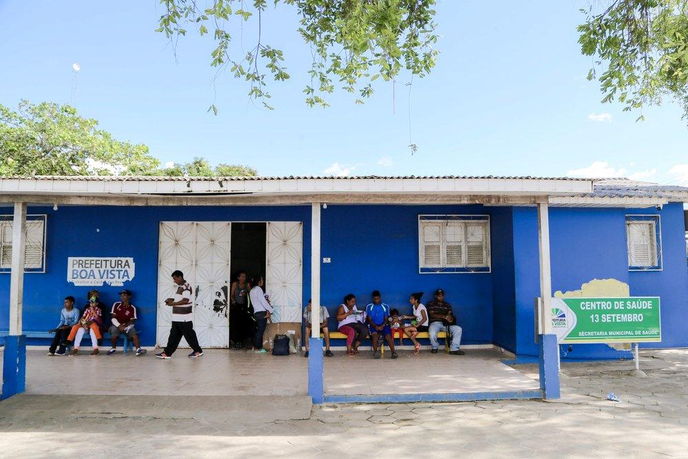 MSF doctors are providing primary healthcare consultations, for Venezuelan migrants and asylum seekers and Brazilian local population. 