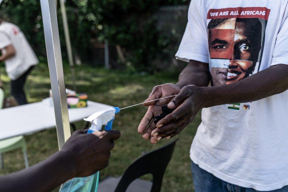 MSF, Doctors Without Borders, Coronavirus, COVID-19, South Africa, Johannesburg, Shelther