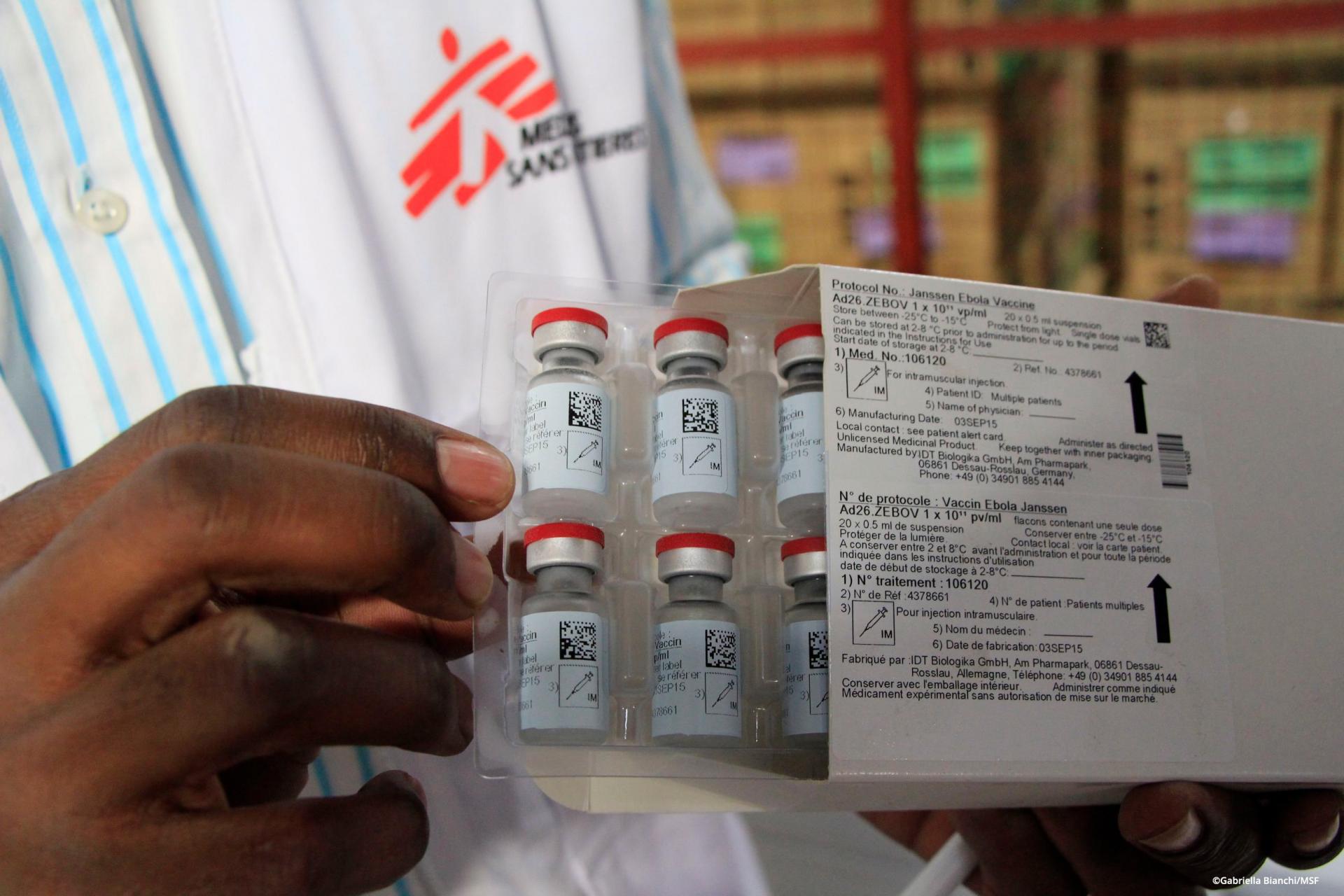 Ebola vaccines in DRC MSF Medical & Humanitarian Aid