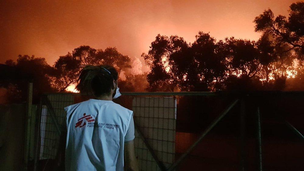 MSF, Doctors Without Borders, Greece, Moria camp