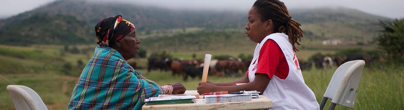 MSF, Doctors Without Borders, HIV Counselling in Lesotho