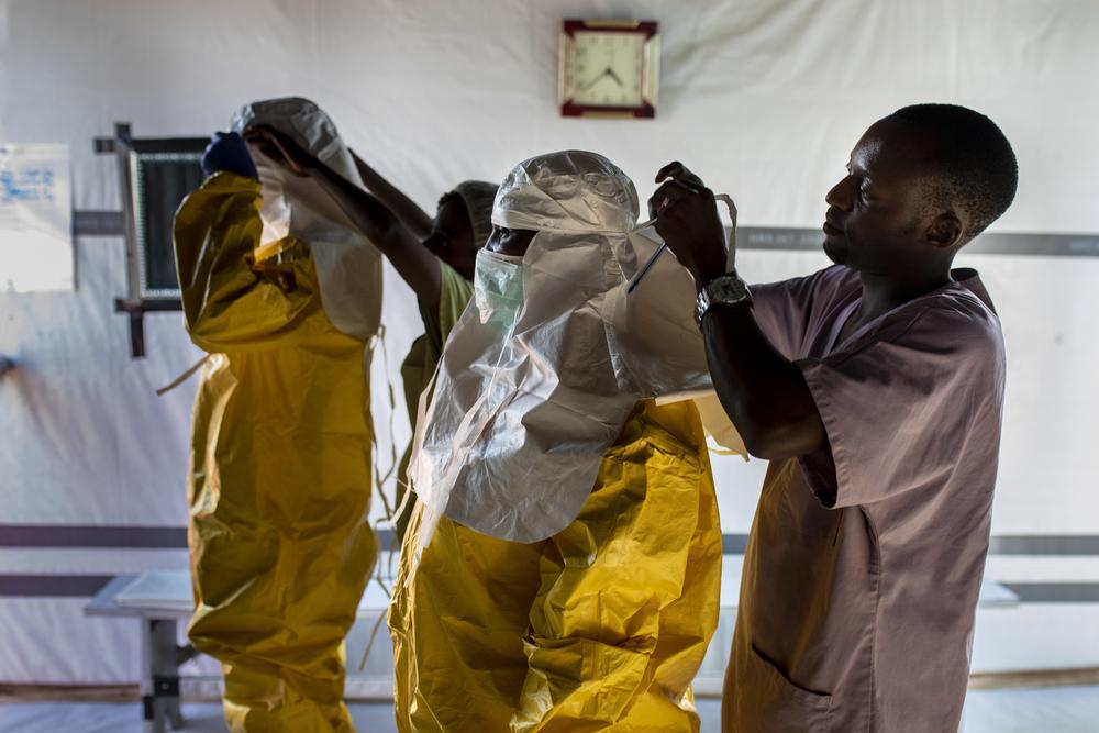 Democratic Republic of Congo, Ebola transit centre