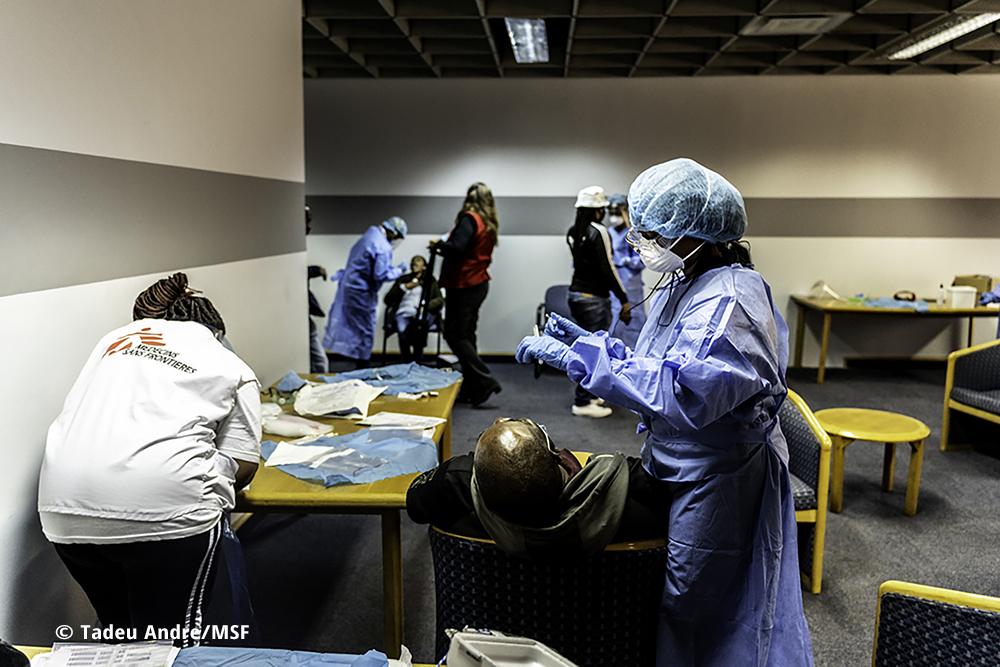 MSF, Doctors Without Borders, COVID-19, Vaccines, South Africa