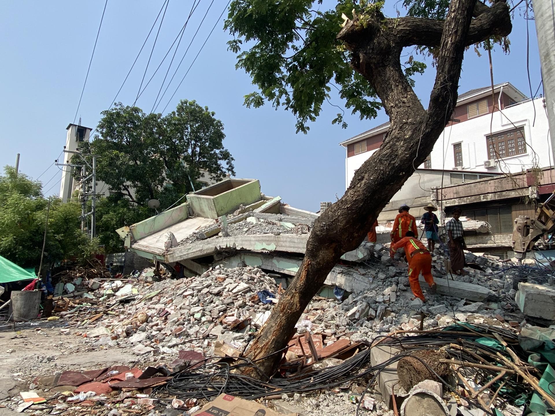 Doctors Without Borders, MSF, Earthquake in myanmar