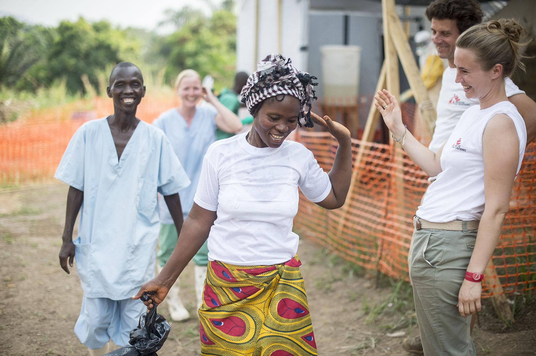 Ebola, Gueckedou treatment centre, Guinea