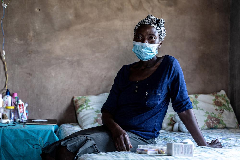 Phenduka Mtshali, an DR-TB patient in Eshowe, KwaZulu Natal, South Africa