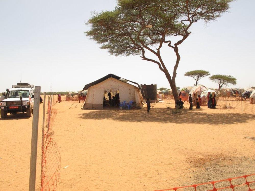 Doctors Without Borders (MSF) mobile clinics outside Dagahaley Camp