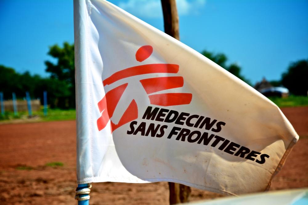 MSF, Doctors without borders Flag