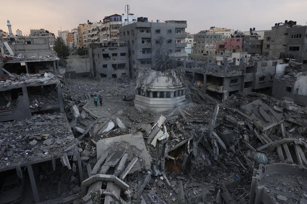 Destruction in Gaza