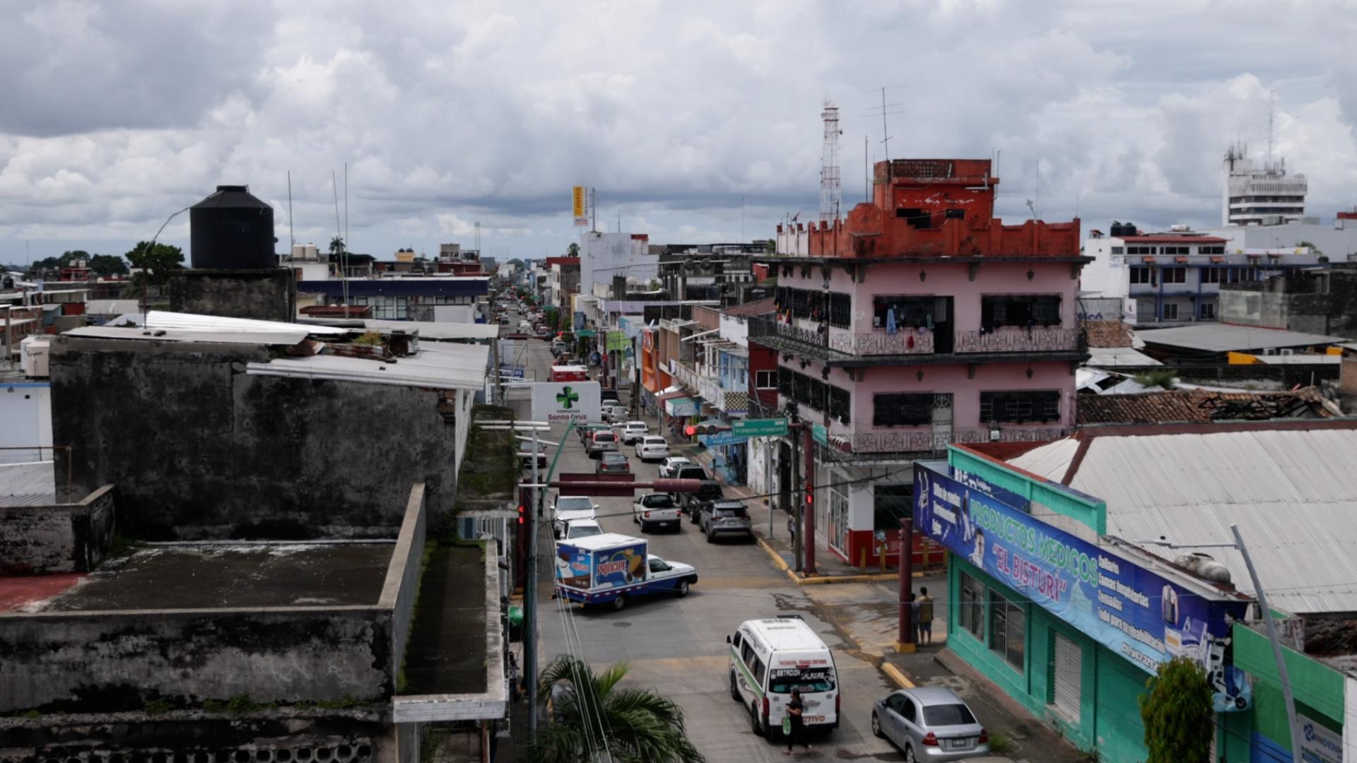 View of the city of Tapachula, in the southern Mexican state of Chiapas. 