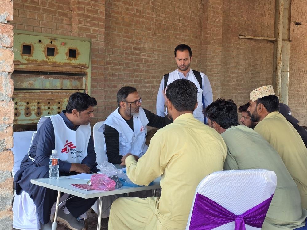MSF activities in Pakistan 