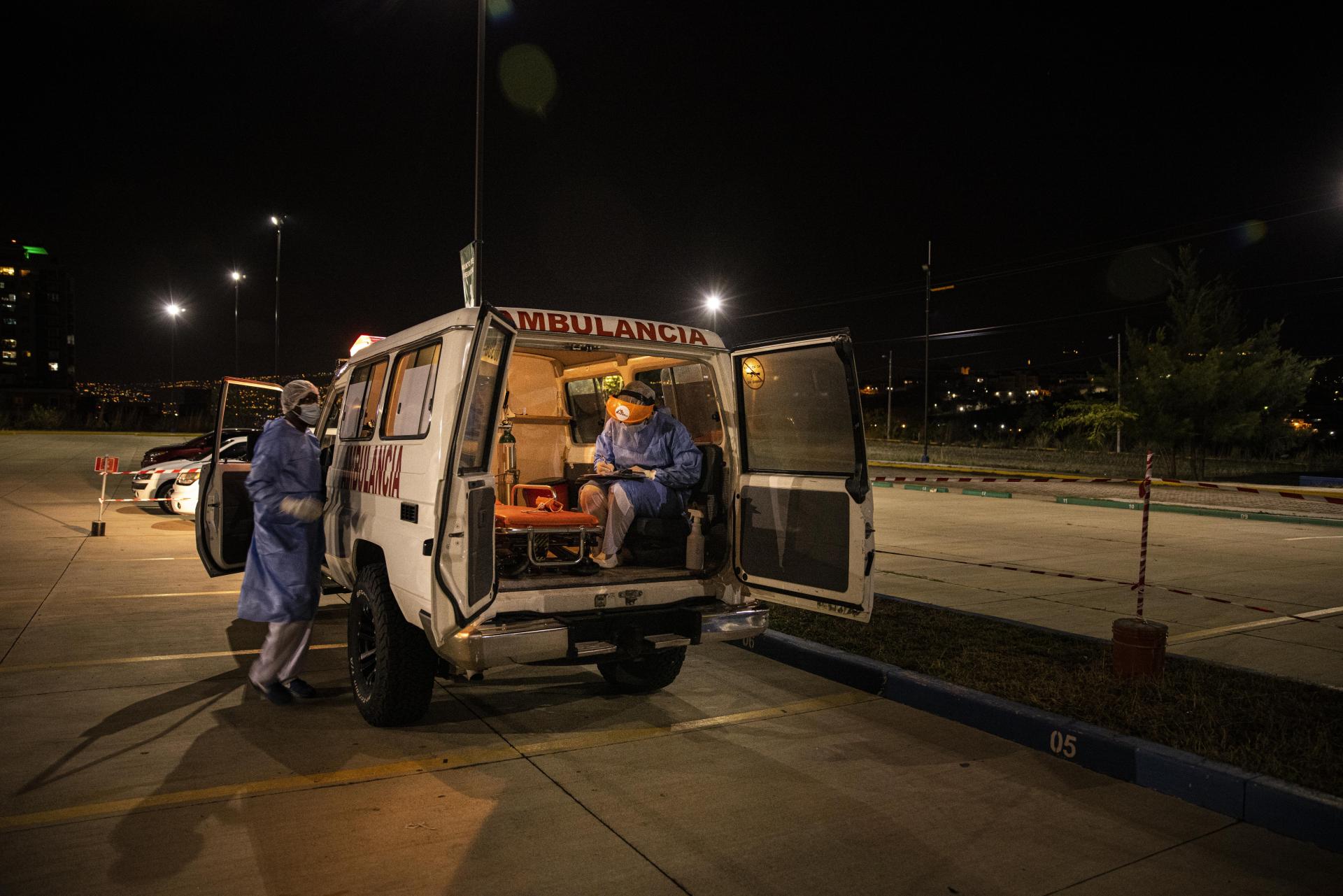 MSF team in Honduras