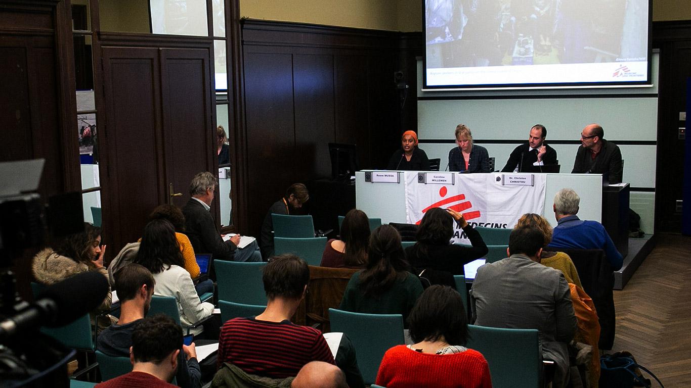 MSF Press Conference in Brussels