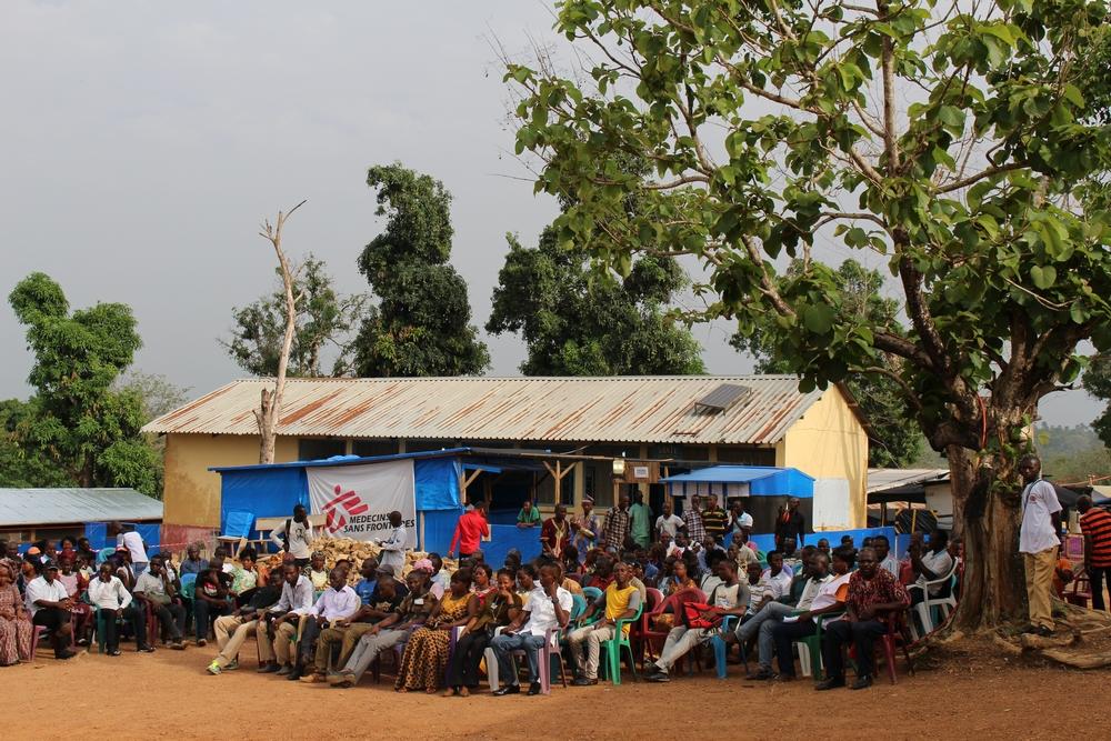 The commemoration for the first year anniversary of the Ebola epidemic in Guinea