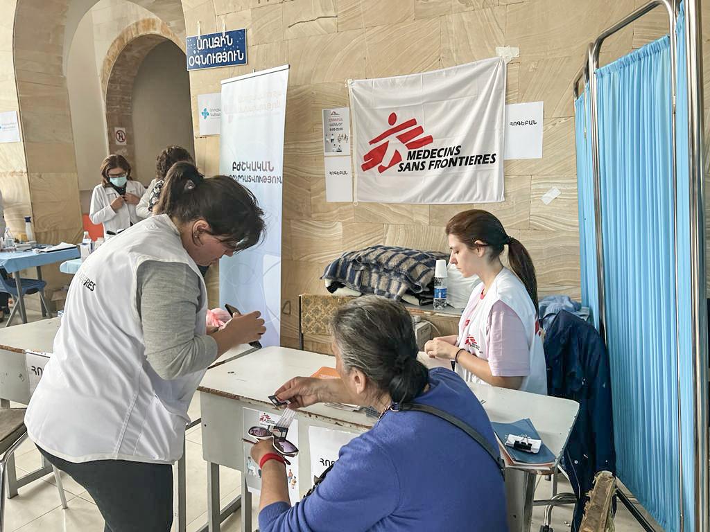 MSF, Doctors Without Borders, MSF activities in Armenia