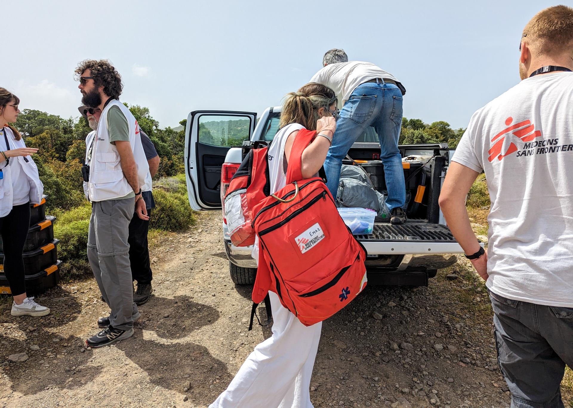 MSF, Doctors Without Borders, MSF activities in Greece