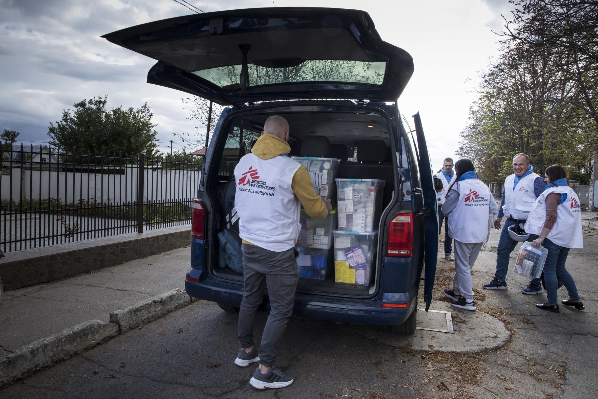 MSF, Doctors Without Borders, MSF activities in Ukraine