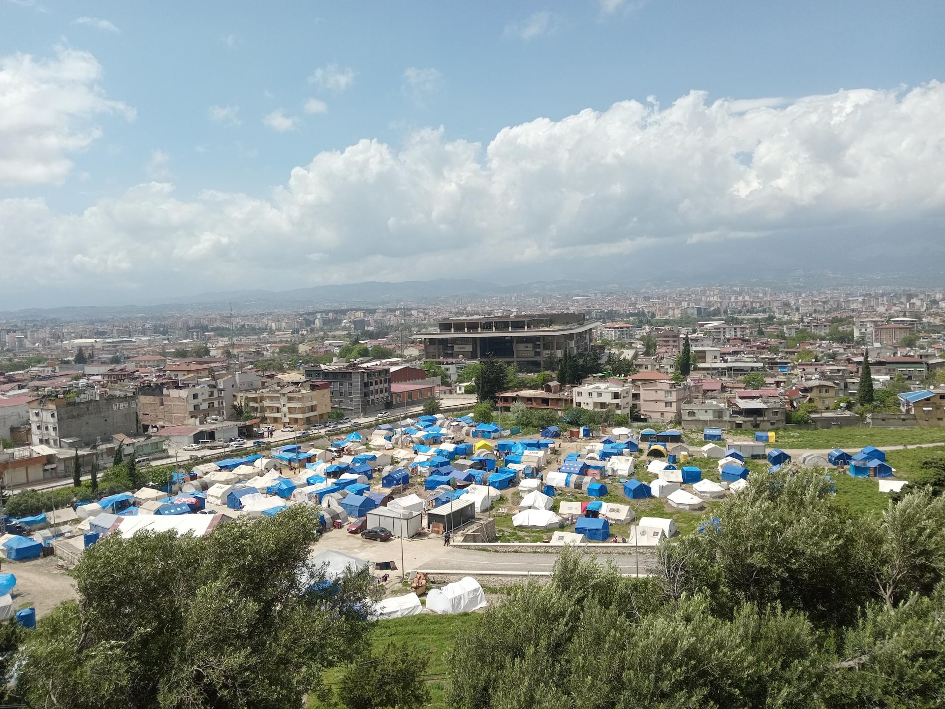 MSF_Hatay tent settlement, Turkiye