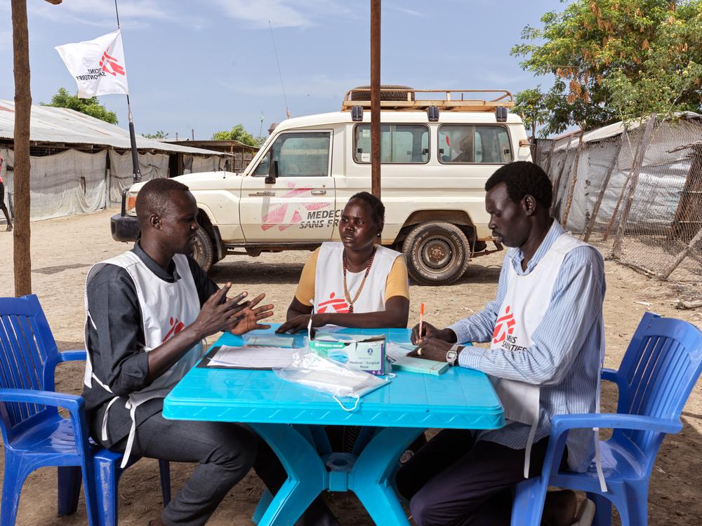 Doctors Without Borders/MSF Health workers meeting, South Sudan