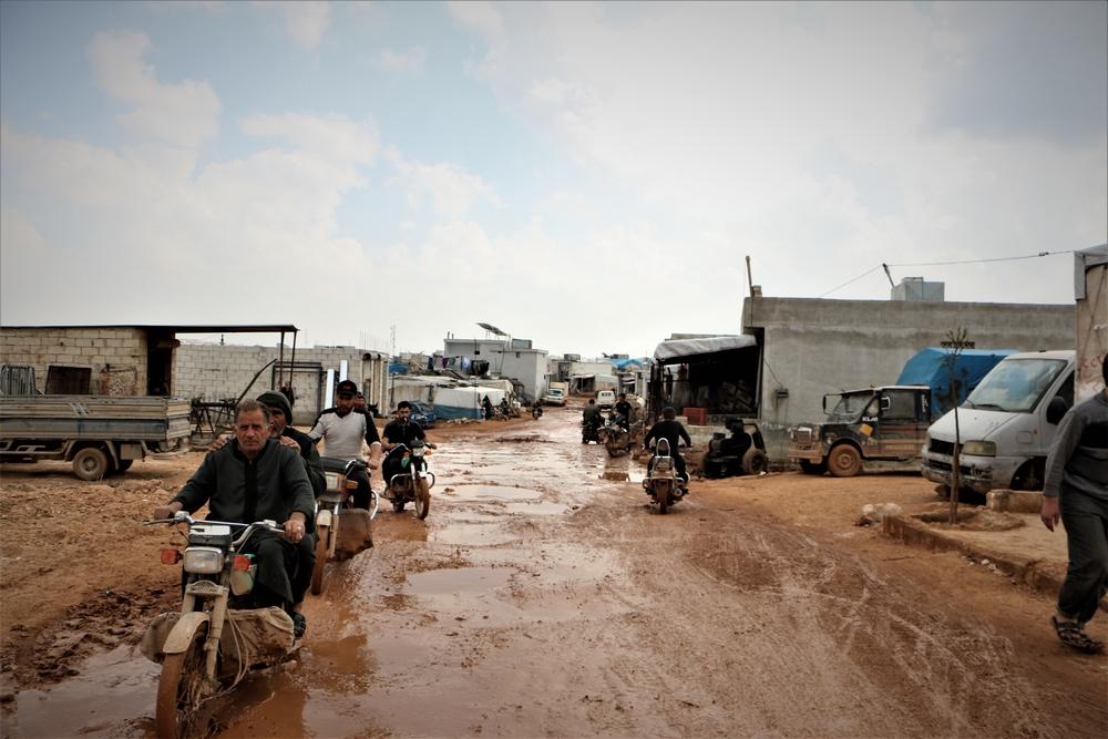 View of an area in Syria Al Latamnah