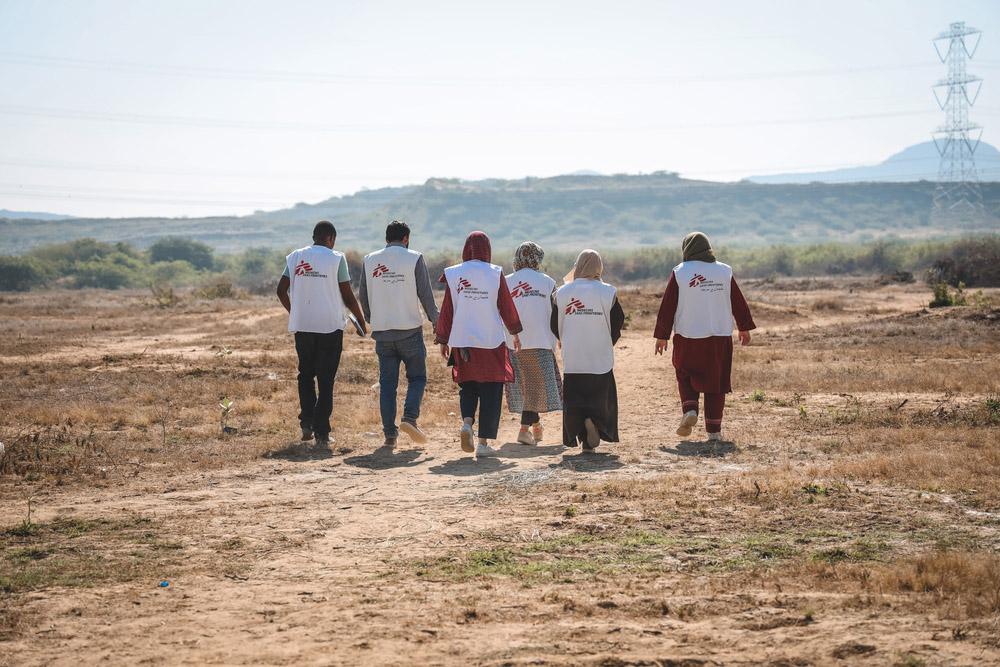 MSF, Doctors Without Borders, Pakistan, Karachi, camp 