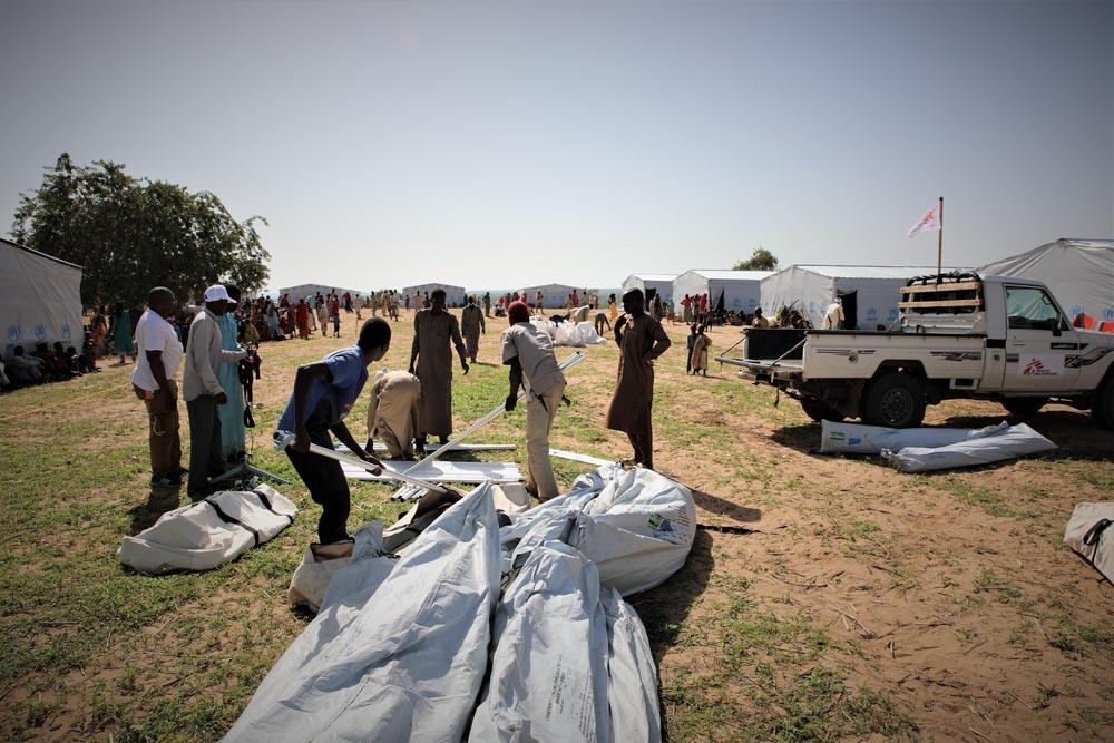 MSF_Teams_Chad_Sudan_ Arkoum_Refugee_Camp