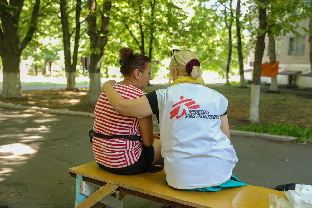 MSF, Doctors without Borders, Ukraine, Mental Health