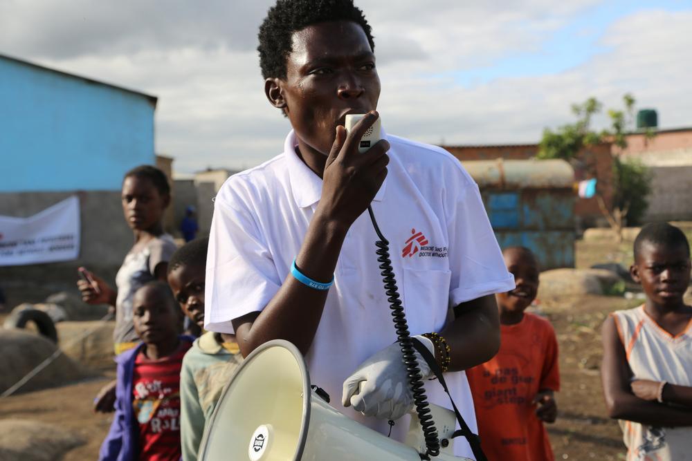 MSF, Doctors Without Borders, Zambia, cholera intervention 