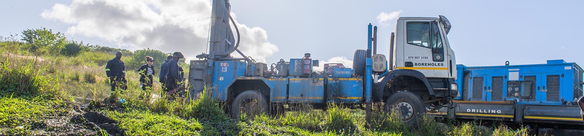 MSF, Doctors Without borders, Managing boreholes in KZN after flash floods 