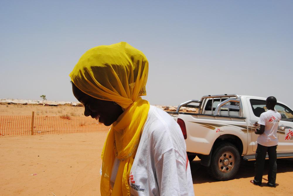 Refugees camp in Hodh Ech Chargui region in Mauritania