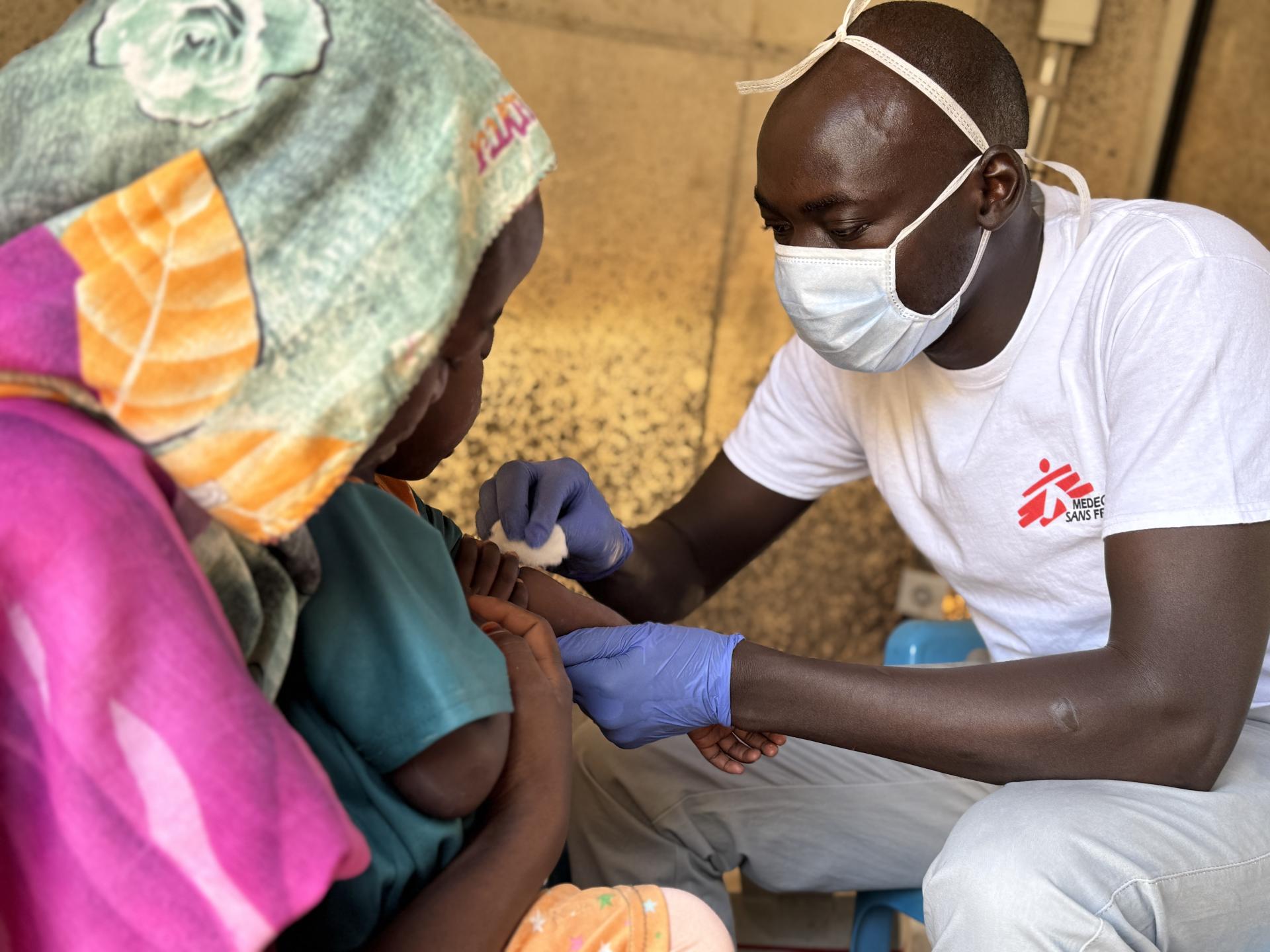 Doctors Without Borders, MSF, Measles in Sudan