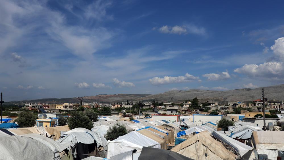Image of a camp in Northwest Syria as situation in Idlib deteriorates dramatically, 2019