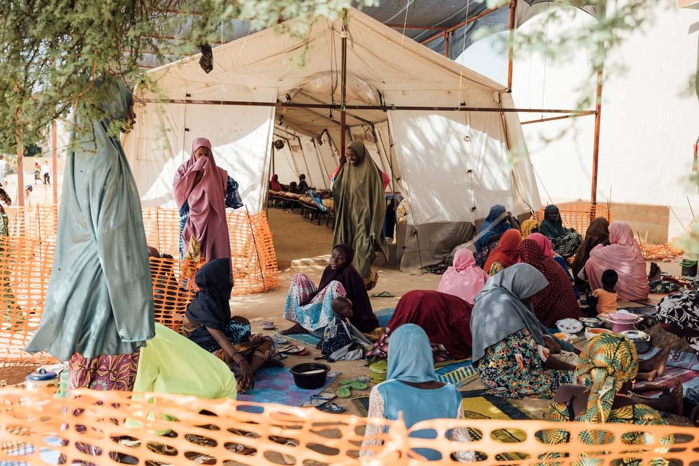 Malnutrition ward from outside