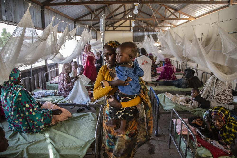 Pediatric hospital in El Fasher, North Darfur. Sudan, October 2019.