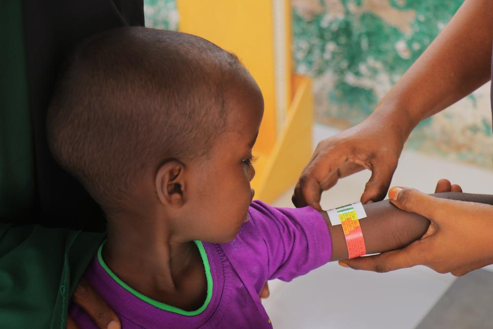 Pediatric outpatient ward at Mudug Regional Hospital in Galkayo city, in the Mudug region of Somalia.