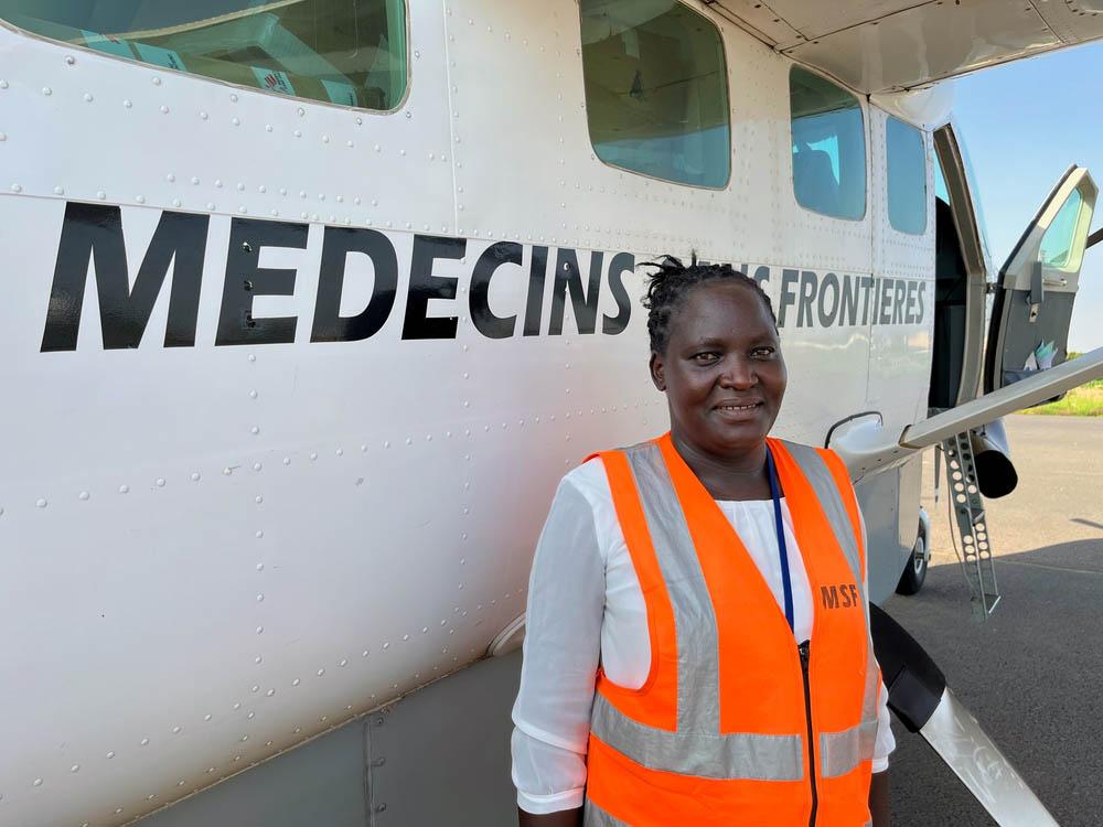 MSF, Doctors without borders, Flight Coordinator, Stella Mwikali